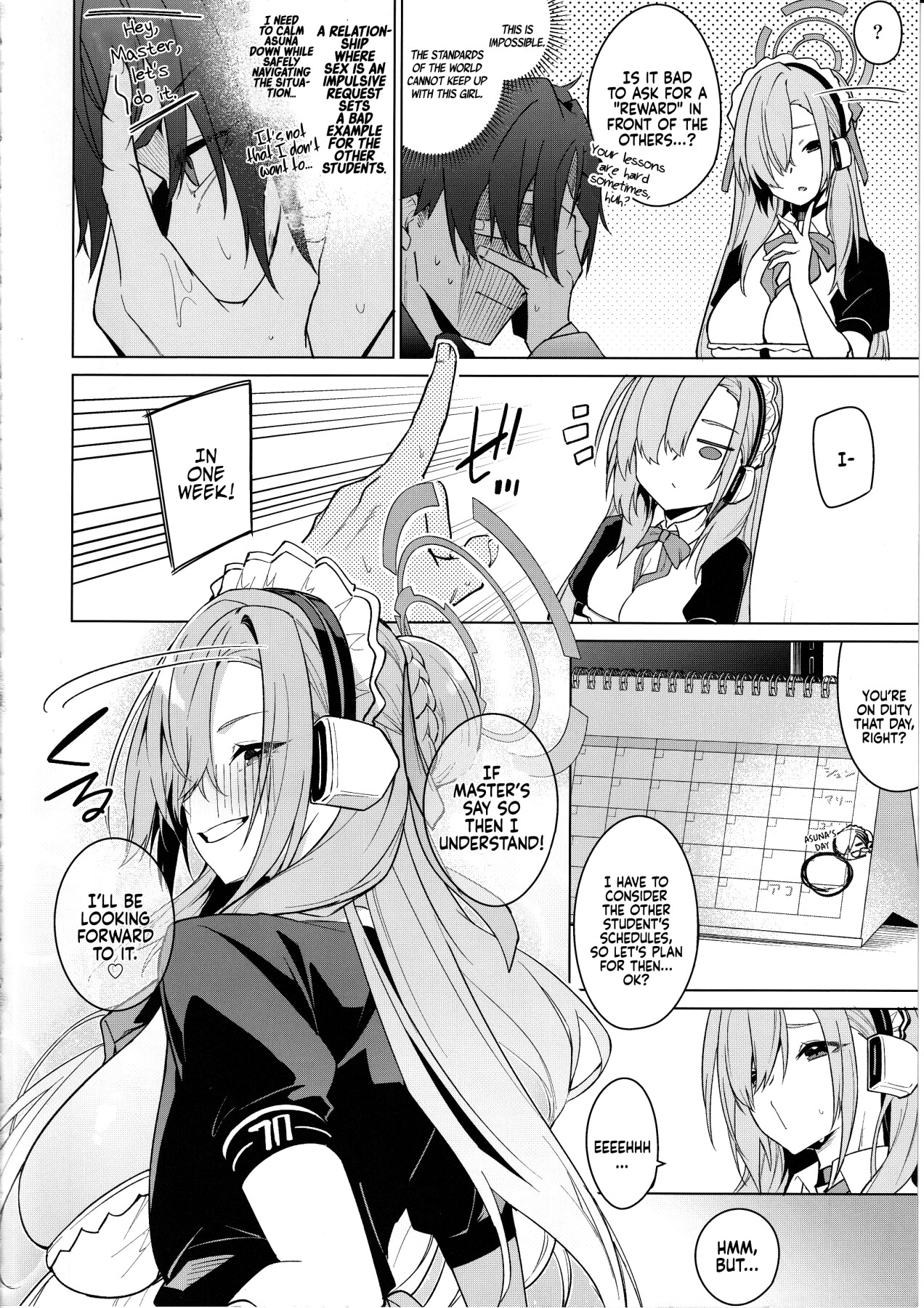 Hentai Manga Comic-With Asuna after a week apart.-Read-3